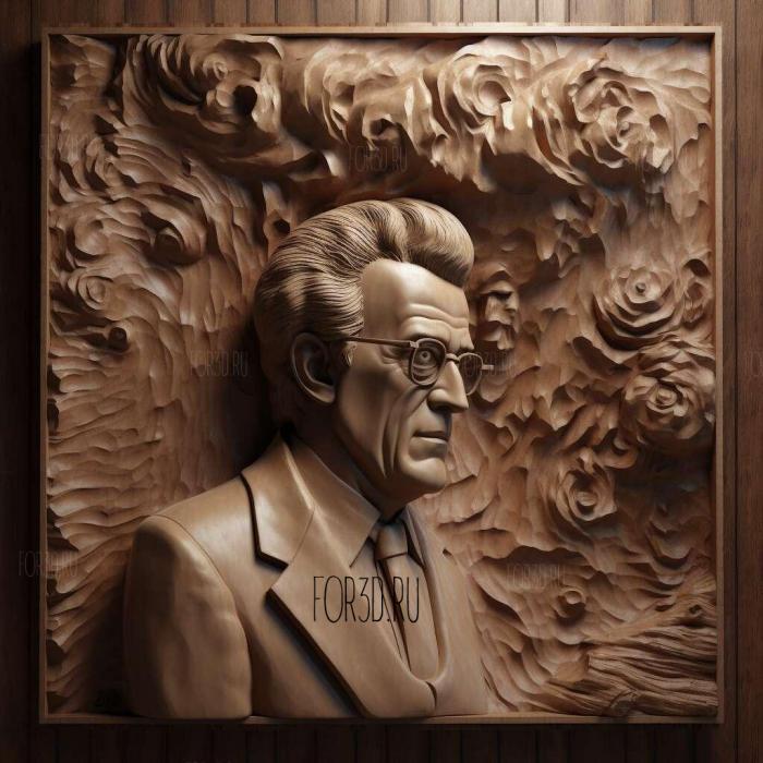 Gustav Mahler 1 stl model for CNC